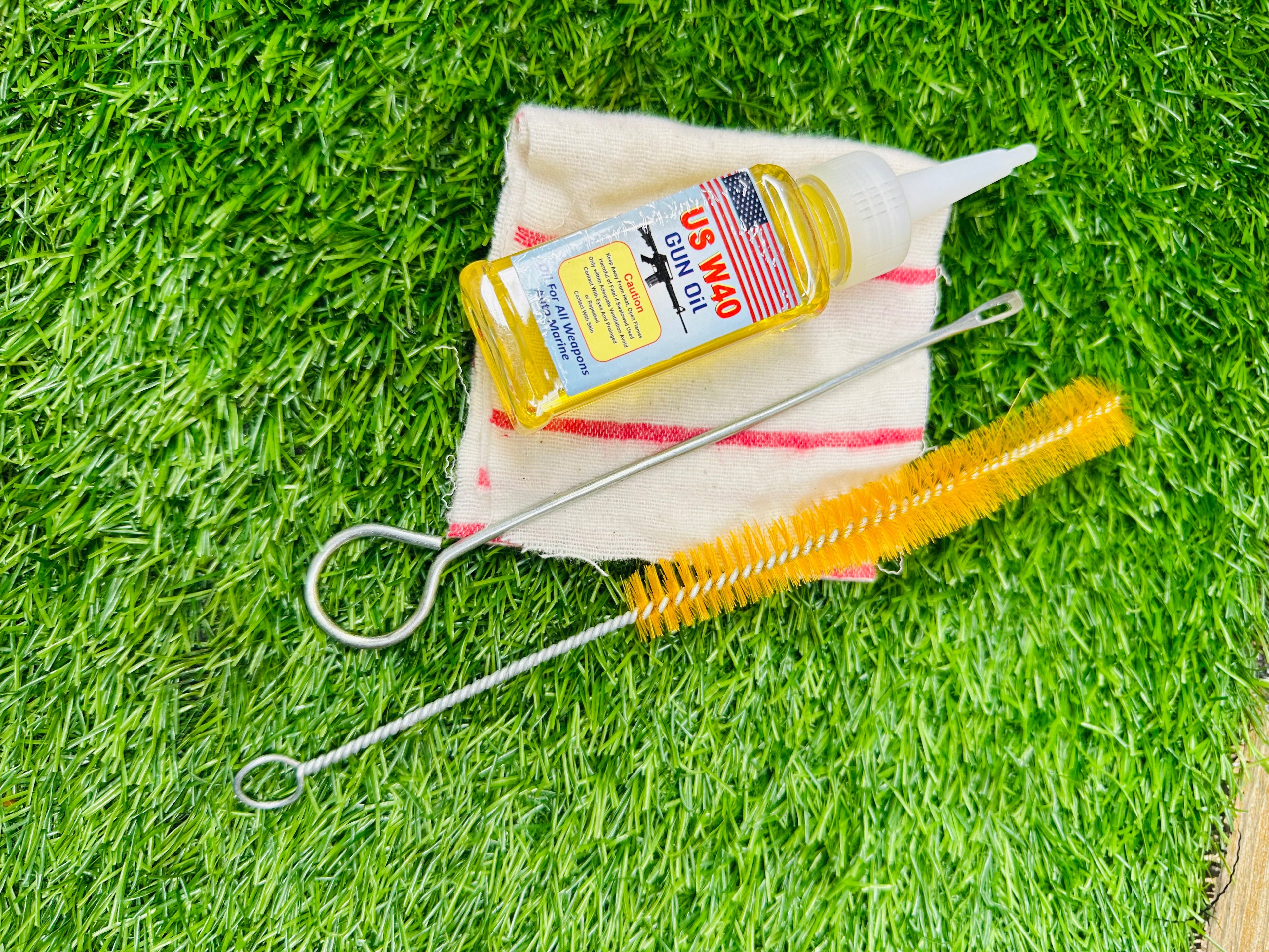 3-in-1 Deal: Leather Inner-Outer Holster Cleaning Kit and Silicone Rubber Grip!